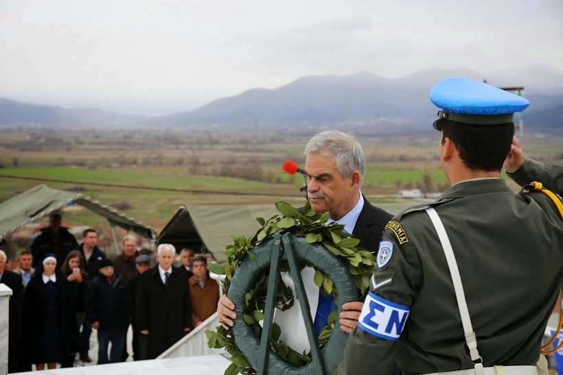 Επίσκεψη του ΥΦΕΘΑ Νίκου Τόσκα στο Οχυρό Λίσσε για τους επετειακούς εορτασμούς της Μάχης των Οχυρών - Φωτογραφία 1