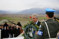 Επίσκεψη του ΥΦΕΘΑ Νίκου Τόσκα στο Οχυρό Λίσσε για τους επετειακούς εορτασμούς της Μάχης των Οχυρών
