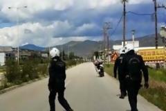 Απίστευτο κι όμως αληθινό! Τί κυνηγά η αστυνομία στην Εθνική Οδό; [photos]