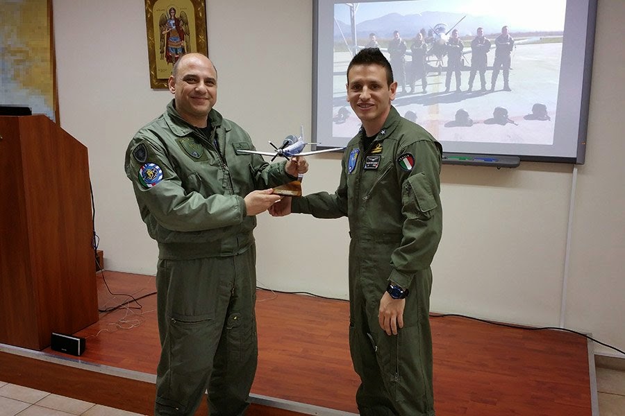 Τελετή Αποφοίτησης του 1ου Τμήματος της 6ης Σειράς Εκπαιδευομένων της Ιταλικής Αεροπορίας στην 364 ΜΕΑ - Φωτογραφία 3