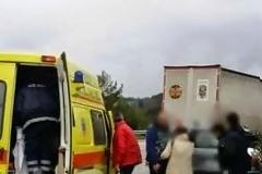 Λαμία: Είχε άγιο οικογένεια που γλύτωσε από νταλίκα