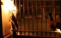 Βίντεο-ντοκουμέντο από το χάος στο Πολυτεχνείο: Μπαινοβγαίνουν στο ίδρυμα, πετούν δεκάδες μολότοφ, καίνε την ελληνική σημαία - Φωτογραφία 5