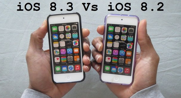 Μια σύγκριση της ταχύτητας του iOS 8.2 και iOS 8.3 για το iPhone 4S και iPhone 5 - Φωτογραφία 1