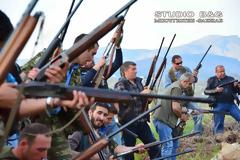Αναβίωσε και φέτος το έθιμο του πυροβολισμού του Ιούδα στην Ασίνη