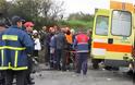Αχαΐα: Έρευνα για το θανατηφόρο στο Λόγγο - Ανάμεσα σε δύο γέφυρες έπεσε το αυτοκίνητο