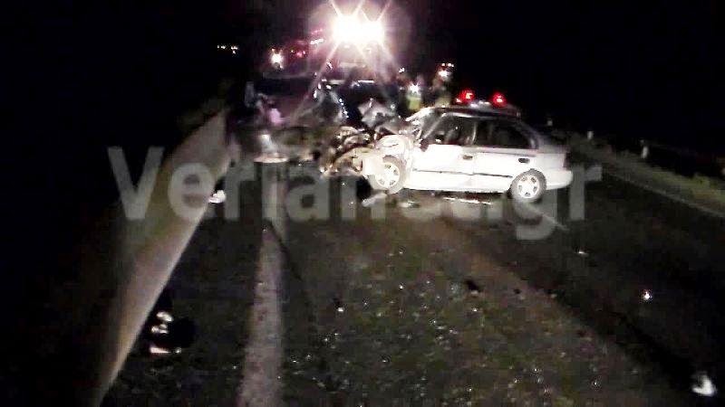 Ημαθία: Καραμπόλα τεσσάρων αυτοκινήτων στην Εγνατία – πέντε τραυματίες στο νοσοκομείο Βέροιας - Φωτογραφία 3