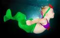 Λιλιπούτειοι κολυμβητές ποζάρουν στο φακό - Φωτογραφία 3