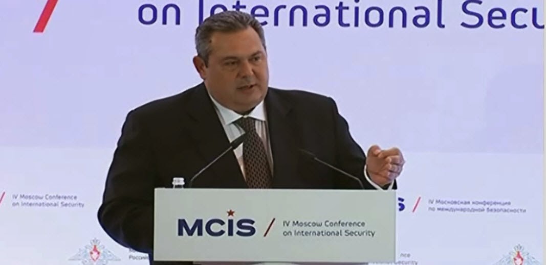 Ομιλία ΥΕΘΑ Πάνου Καμμένου στο Διεθνές Συνέδριο Ασφάλειας στη Μόσχα - Φωτογραφία 1