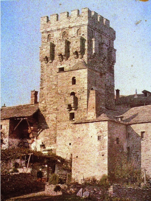 6327 -  Οχυρωματικοί πύργοι του 16ου αιώνα στις Μονές του Αγίου Όρους - Φωτογραφία 2