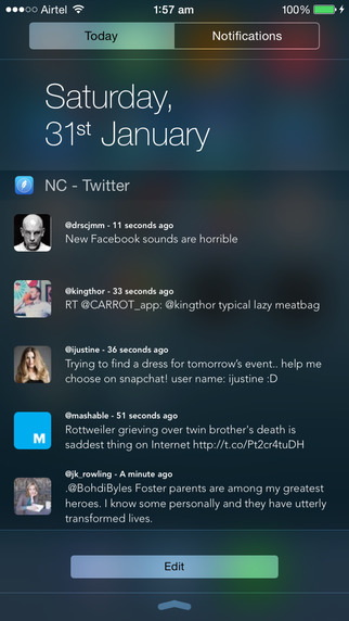 NC - Twitter Widget : AppStore free today - Φωτογραφία 3