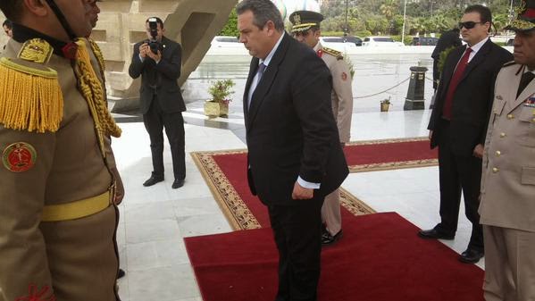 Συνάντηση ΥΕΘΑ Πάνου Καμμένου με τον Πρόεδρο της Αιγύπτου - Φωτογραφία 3
