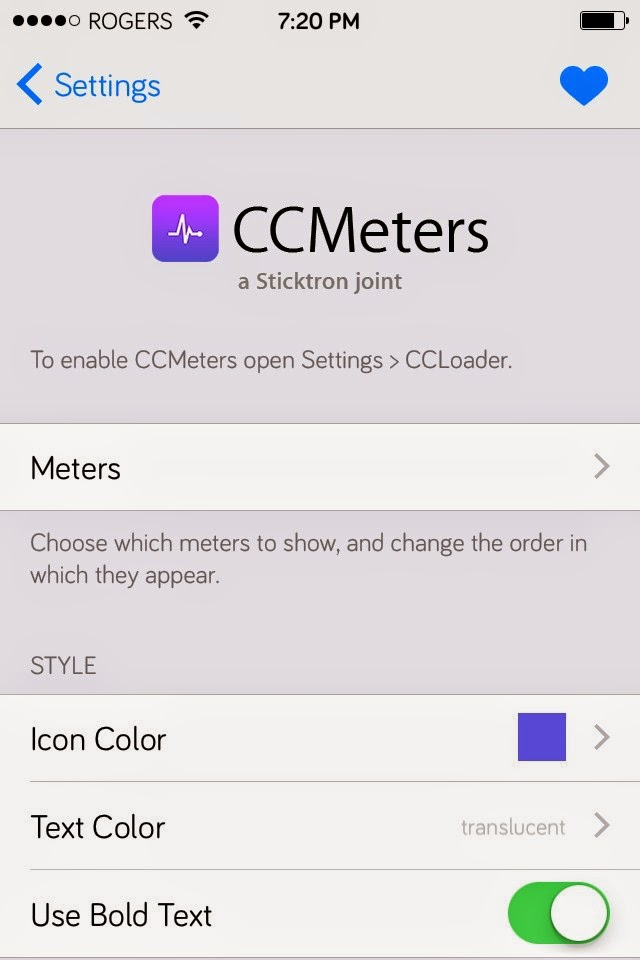 CCMeters: Cydia tweak free - Φωτογραφία 1