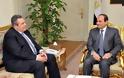Συνομιλίες ΥΕΘΑ Πάνου Καμμένου με τον Πρόεδρο της Αιγύπτου Abdel Fattah Al Sisi - Φωτογραφία 2