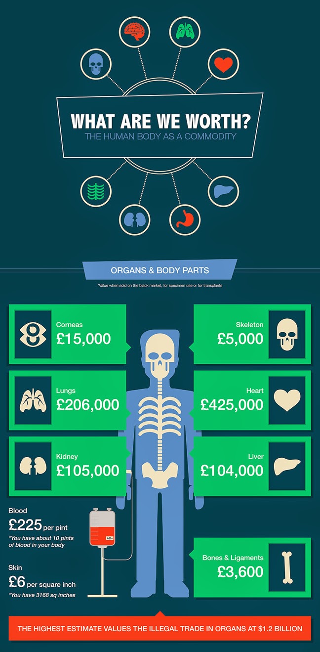 O τιμοκατάλογος που προκαλεί φρίκη - Πόσο κοστίζουν στη μαύρη αγορά τα ανθρώπινα μέλη; [photo] - Φωτογραφία 2