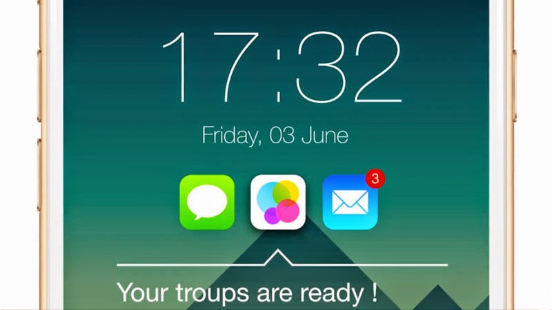 Ένα Consept για την οθόνη κλειδώματος στο ios 9 - Φωτογραφία 2