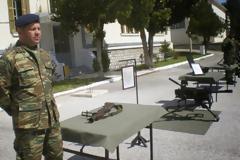 Έκθεση οπλικών συστημάτων στο στρατόπεδο «Μακεδονομάχων» στην Κοζάνη