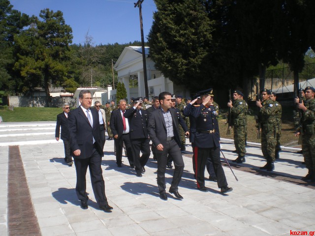 Ο εορτασμός του Αγίου Γεωργίου στο στρατόπεδο «Μακεδονομάχων» στην Κοζάνη - Φωτογραφία 2