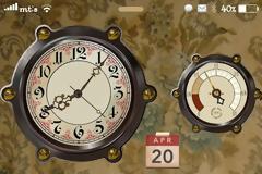 LockClock Antique: Cydia new Addons (Cydget)