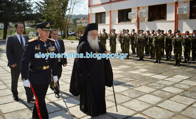 Τον προστάτη του Άγιο Μεγαλομάρτυρα Γεώργιο τίμησε ο Στρατός Ξηράς και η ΙΜΠ.Video - Φωτογραφία 14