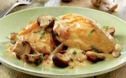 Η συνταγή της ημέρας: Κοτόπουλο με μανιτάρια και τυρί - Φωτογραφία 1