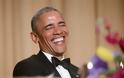 Λευκός Οίκος: Χιούμορ και «καρφιά» Ομπάμα στο δείπνο ανταποκριτών