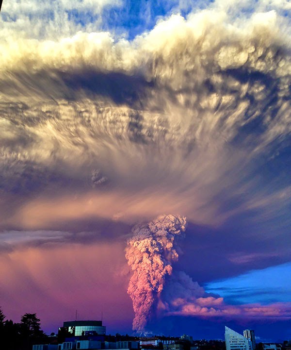 Απίθανες εικόνες από έκρηξη ηφαιστείου στη Χιλή! - Φωτογραφία 5