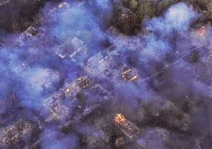 Ουκρανία: ''Συναγερμός από μεγάλη φωτιά που κατευθύνεται προς τον σταθμό του Τσέρνομπιλ'' - Φωτογραφία 1