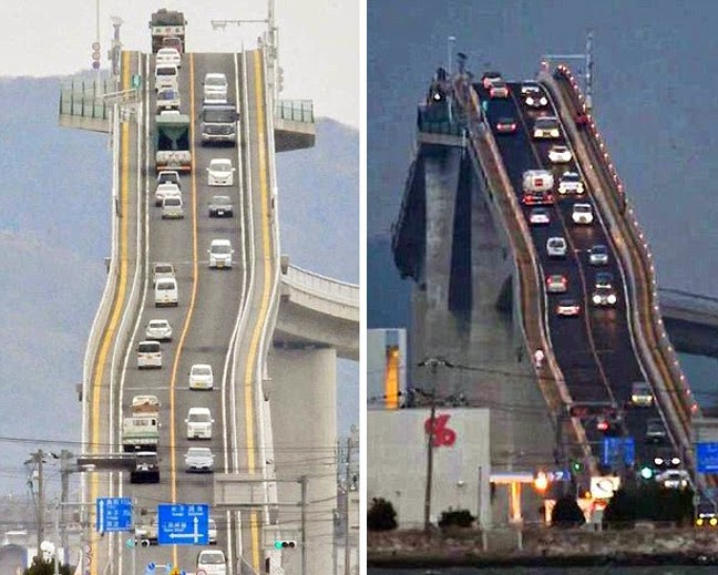 Γέφυρα... roller coaster στην Ιαπωνία - Φωτογραφία 2