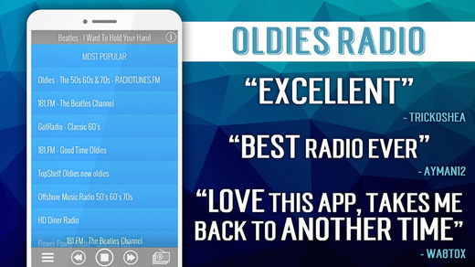 Oldies Radio+: AppStore free today...για τους νοσταλγούς της μουσικής - Φωτογραφία 3