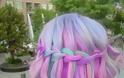 Μαλλιά στα χρώματα του ουράνου τόξου - Φωτογραφία 4