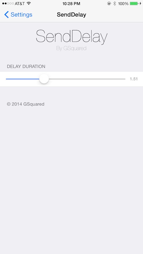 SendDelay: Cydia tweak free...ακυρώστε το μήνυμα που στείλατε - Φωτογραφία 2