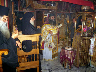 6406 - Εικόνες από την φετινή πανήγυρη της Ιεράς Καλύβης Αγίου Ακακίου της Σκήτης Καυσοκαλυβίων - Φωτογραφία 1