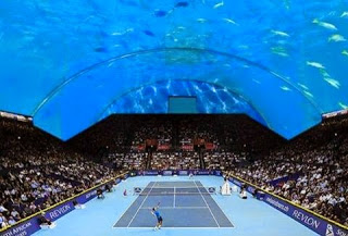 ΕΚΠΛΗΚΤΙΚΟ! Ένα γήπεδο τένις, κάτω από τη θάλασσα, στο Ντουμπάι! [photos] - Φωτογραφία 1