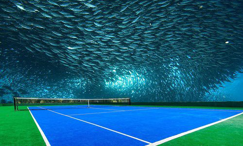 ΕΚΠΛΗΚΤΙΚΟ! Ένα γήπεδο τένις, κάτω από τη θάλασσα, στο Ντουμπάι! [photos] - Φωτογραφία 5