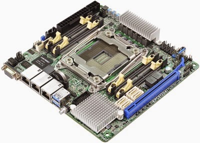 ASRock EPC612D4I. Mini-ITX motherboard σκέτη κόλαση με socket LGA2011v3 - Φωτογραφία 2