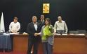 Την Πρωταθλήτρια Σκοποβολής Άγη Κασούμη για τη νέα της διάκριση τίμησε ο Δήμαρχος Αμαρουσίου Γεώργιος Πατούλης και το Δημοτικό Συμβούλιο