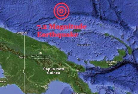 Σεισμός 7,2 Ρίχτερ στην Παπούα Νέας Γουινέας - Φωτογραφία 1