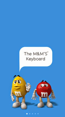M&M'S KEYBOARD: AppStore free new...ένα πληκτρολόγιο από κουφετάκια - Φωτογραφία 1