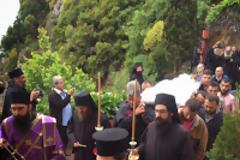 6451 - Εξόδιος ακολουθία μακαριστού Γέροντα Σπυρίδωνα Μικραγιαννανίτη