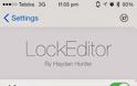LockEditor: Cydia tweak new v1.0-1 ($0.99) - Φωτογραφία 1
