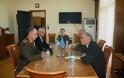 Συνάντηση του ΥΦΕΘΑ Νίκου Τόσκα με τον Αρχηγό των Ενόπλων Δυνάμεων της Ιρλανδίας Αντιστράτηγο Conor O' Boyle και τον Ιρλανδό Πρέσβη Noel Kilkenny - Φωτογραφία 3
