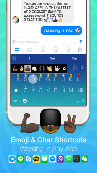 Keyboard Themes with custom fonts and emojis: AppStore new free - Φωτογραφία 4