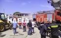Πύργος: Πήρε φωτιά φορτηγό της ανακύκλωσης