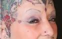 Την θυμάστε τη γιαγιά με τα περισσότερα τατουάζ στον πλανήτη; Δείτε τί της συνέβη