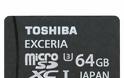 Νέες microSD & SD κάρτες μνήμης ανακοινώνει η Toshiba