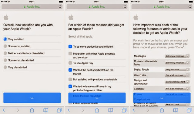 Η Apple ζητά την γνώμη των καταναλωτών για το Apple Watch 2 - Φωτογραφία 2