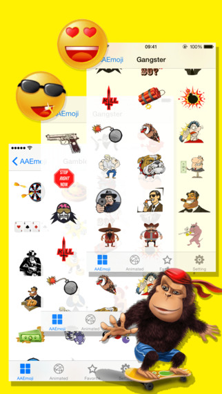 AA Emojis for myidol chat: AppStore new free...εκφραστείτε με εικόνες - Φωτογραφία 4