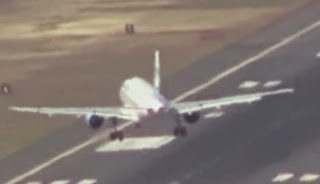 Προσγείωση - θρίλερ σε αεροδρόμιο της Πορτογαλίας [video] - Φωτογραφία 1
