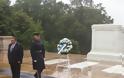 Κατάθεση στεφάνου από τον ΥΕΘΑ Πάνο Καμμένο στο Μνημείο του Αγνώστου Στρατιώτη στο Εθνικό Κοιμητήριο του Άρλιγκτον - Φωτογραφία 7
