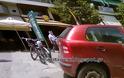 Τα έσπασαν τα πλαστικά κολονάκια στα Τρίκαλα οι οδηγοί των αυτοκίνητων [photo] - Φωτογραφία 2